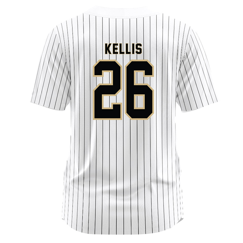 Wake Forest - NCAA Baseball : Daniel Kellis - White Jersey-1