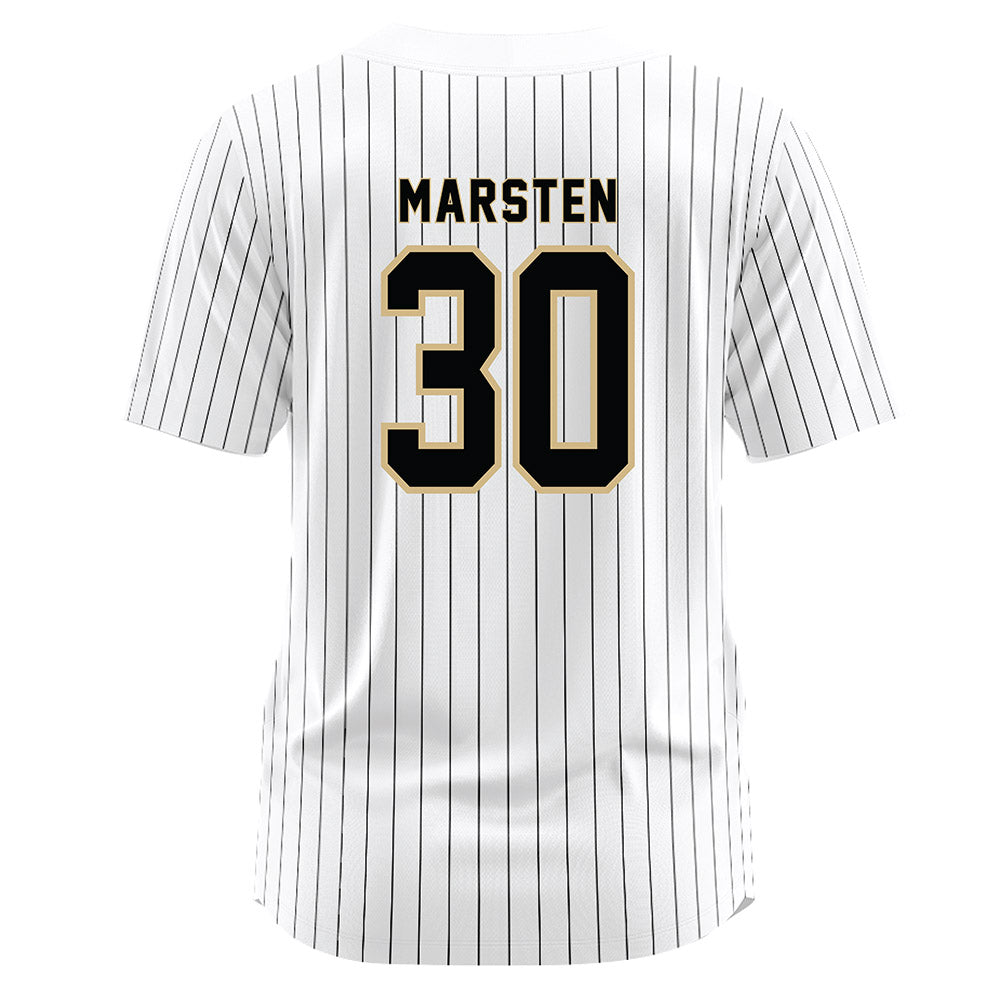 Wake Forest - NCAA Baseball : Duncan Marsten - White Jersey-1