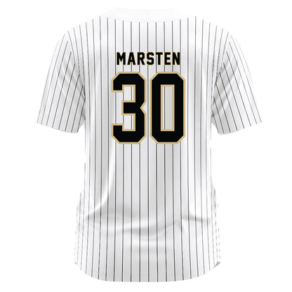 Wake Forest - NCAA Baseball : Duncan Marsten - White Jersey-1
