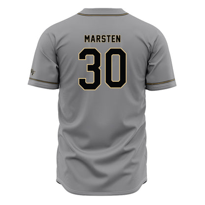 Wake Forest - NCAA Baseball : Duncan Marsten - Grey Jersey-1