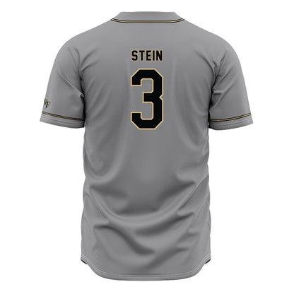 Wake Forest - NCAA Baseball : JD Stein - Grey Jersey-1