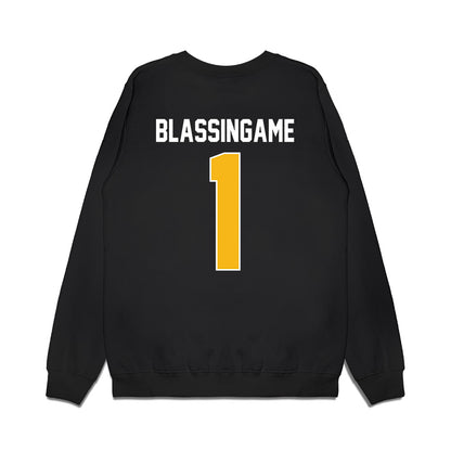 Idaho - NCAA Men's Basketball : Trevon Blassingame - 2026 Conference Champions Premium Crewneck Sweatshirt-1