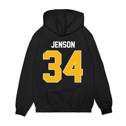 Idaho - NCAA Men's Basketball : Will Jenson - 2026 Conference Champions Premium Hooded Sweatshirt-1