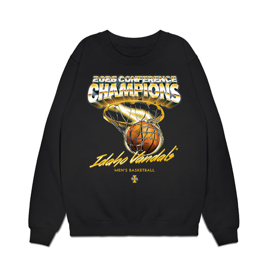 Idaho - NCAA Men's Basketball : Nolan Newman-Gomez - 2026 Conference Champions Premium Crewneck Sweatshirt-0