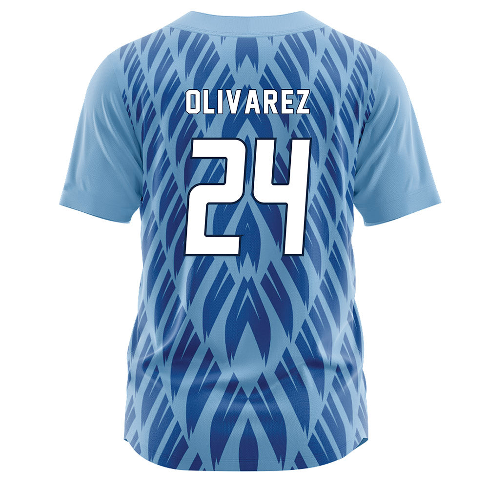 UTSA - NCAA Softball : Kaylie Olivarez - Powder Blue Jersey-1