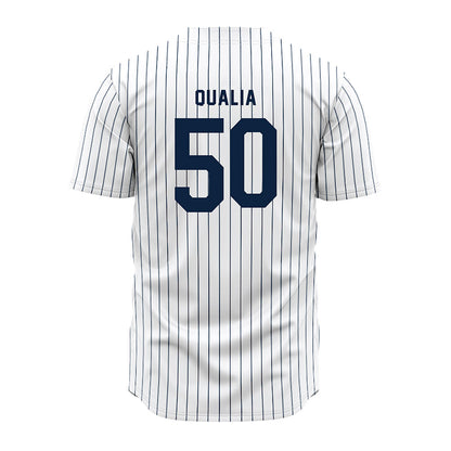 UTSA - NCAA Baseball : Jake Qualia - Pinstripe Jersey-1