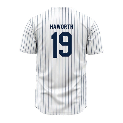 UTSA - NCAA Baseball : Lane Haworth - Pinstripe Jersey-1