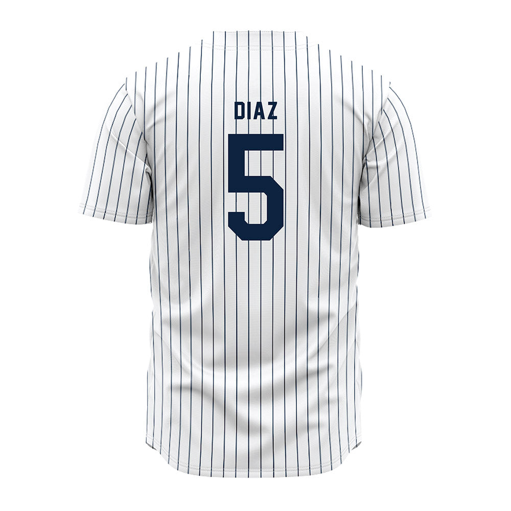 UTSA - NCAA Baseball : Diego Diaz - Pinstripe Jersey-1