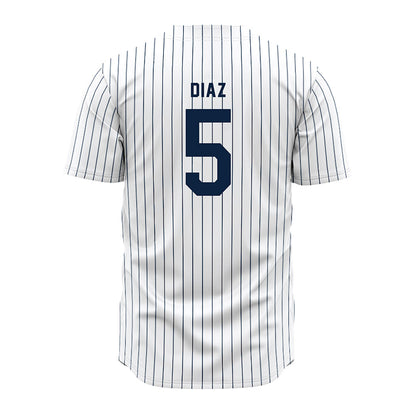 UTSA - NCAA Baseball : Diego Diaz - Pinstripe Jersey-1