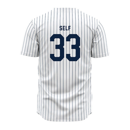 UTSA - NCAA Baseball : Ryan Self - Pinstripe Jersey-1