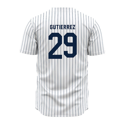 UTSA - NCAA Baseball : Christopher Gutierrez - Pinstripe Jersey-1