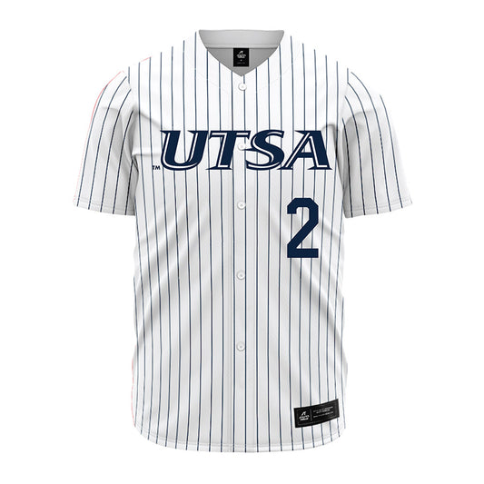 UTSA - NCAA Baseball : Jordan Ballin - Pinstripe Jersey-0