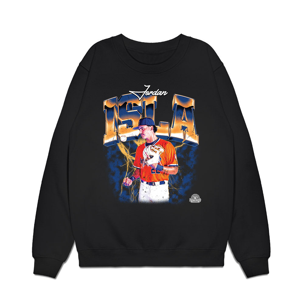 FPU - NCAA Baseball : Jordan Isla - Collage Premium Crewneck Sweatshirt-0