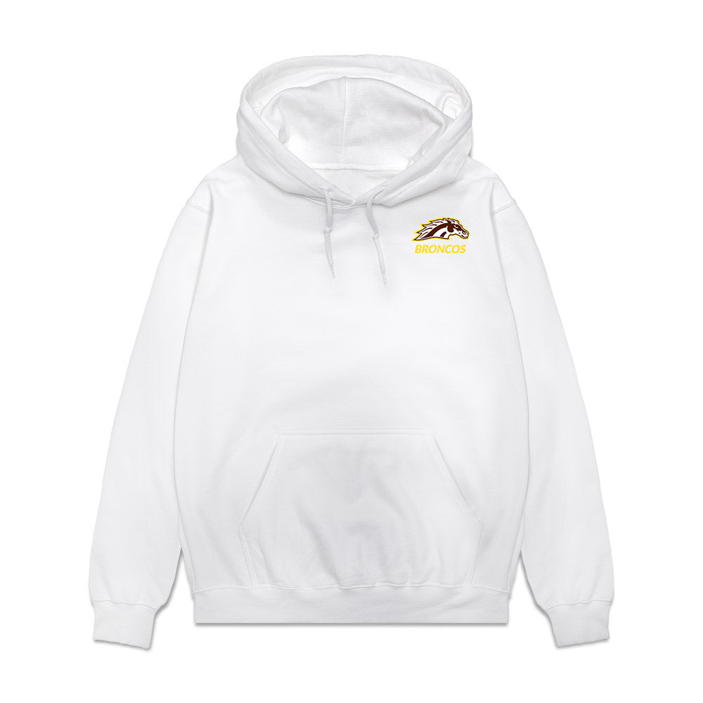 Western Michigan - NCAA Baseball : Tanner Mally - Individual Collage Fleece Hooded Sweatshirt-0