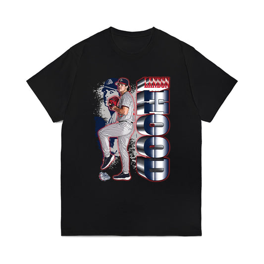 Gonzaga - NCAA Baseball : Landon Hood - Collage Comfort Colors T-Shirt-0