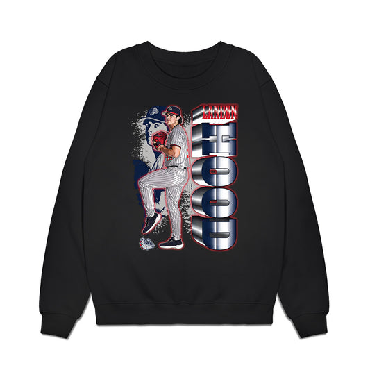 Gonzaga - NCAA Baseball : Landon Hood - Collage Premium Crewneck Sweatshirt-0