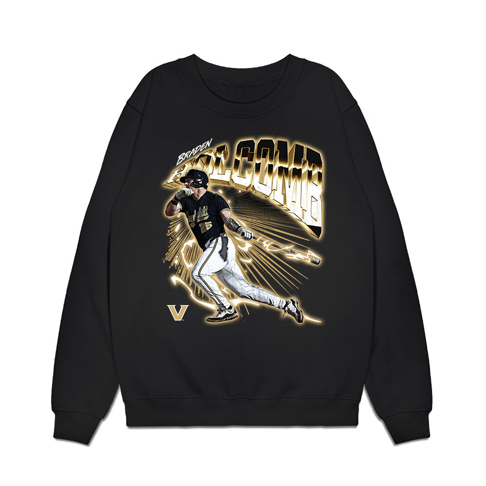 Vanderbilt - NCAA Baseball : Braden Holcomb - Collage Premium Crewneck Sweatshirt-0