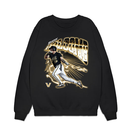Vanderbilt - NCAA Baseball : Braden Holcomb - Collage Premium Crewneck Sweatshirt-0
