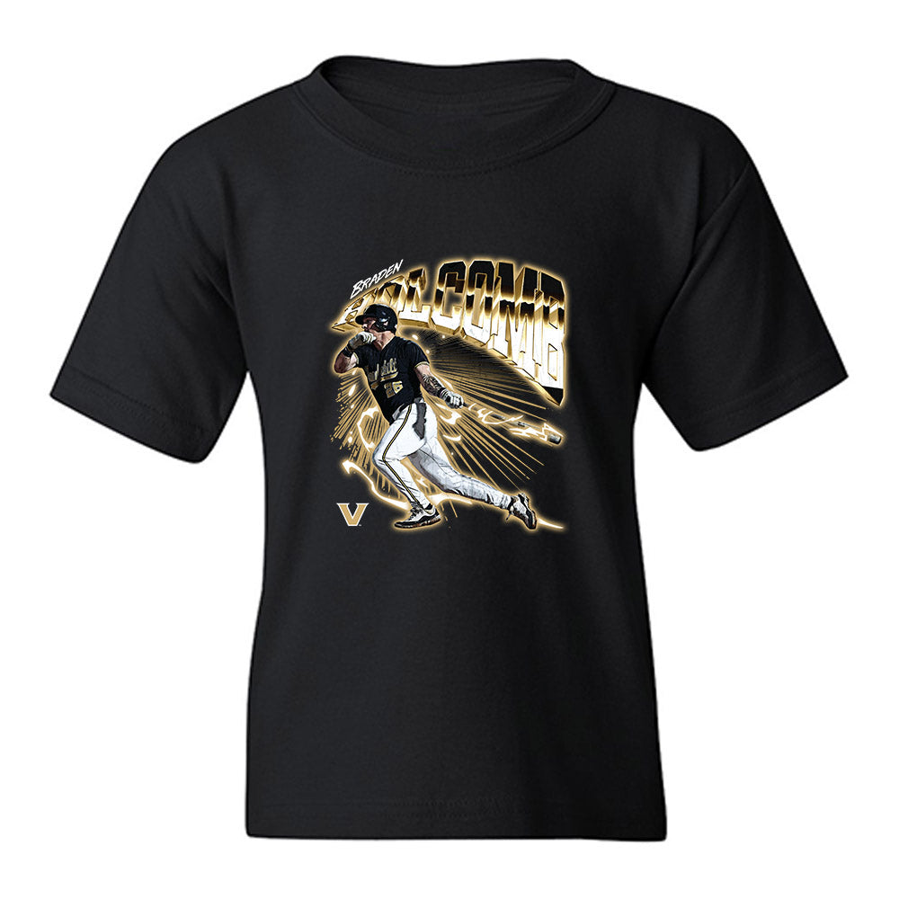 Vanderbilt - NCAA Baseball : Braden Holcomb - Collage Youth T-Shirt-0