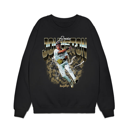 Vanderbilt - NCAA Baseball : Brodie Johnston - Collage Premium Crewneck Sweatshirt-0
