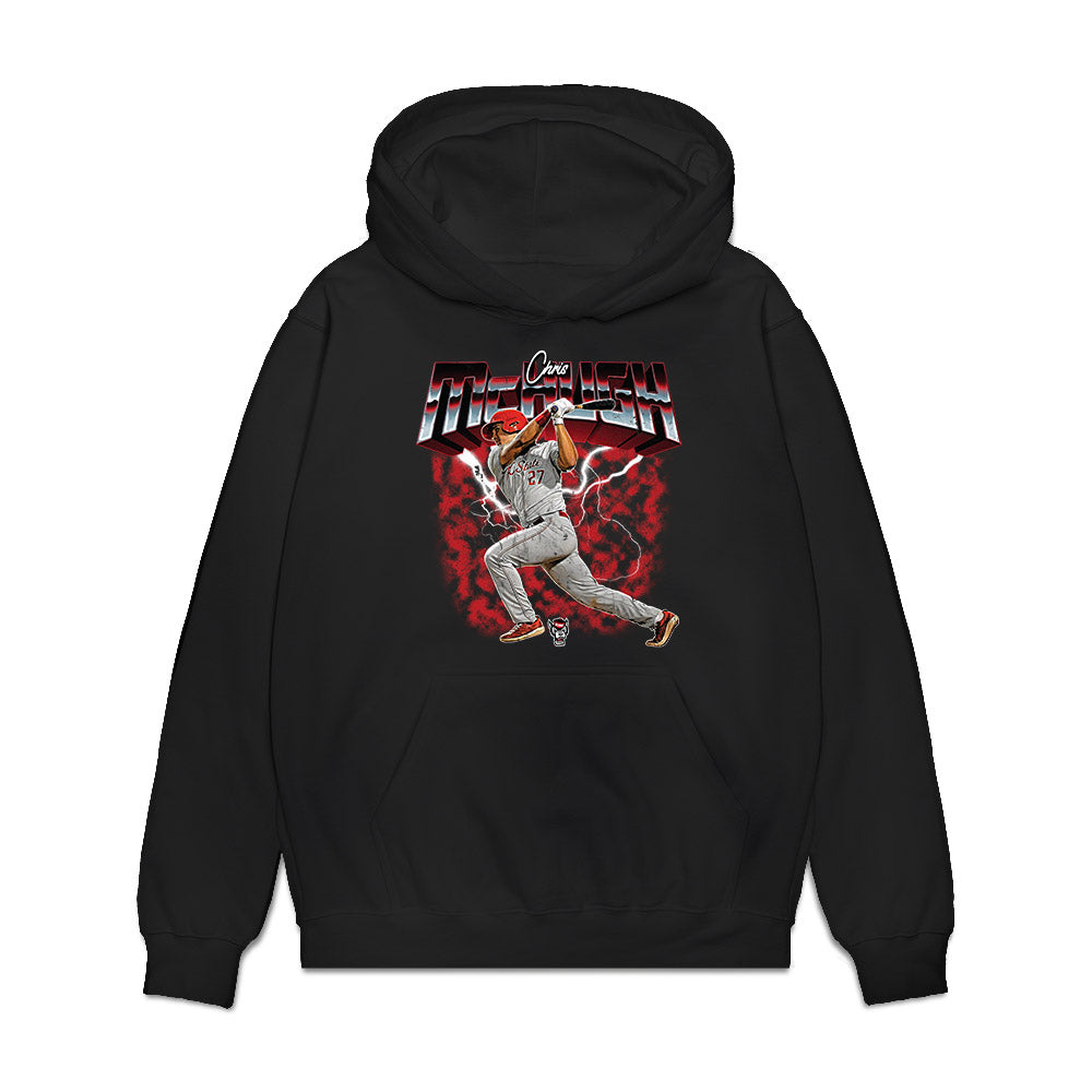 NC State - NCAA Baseball : Chris Mchugh - Collage Premium Hooded Sweatshirt-0