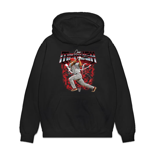 NC State - NCAA Baseball : Chris Mchugh - Collage Premium Hooded Sweatshirt-0