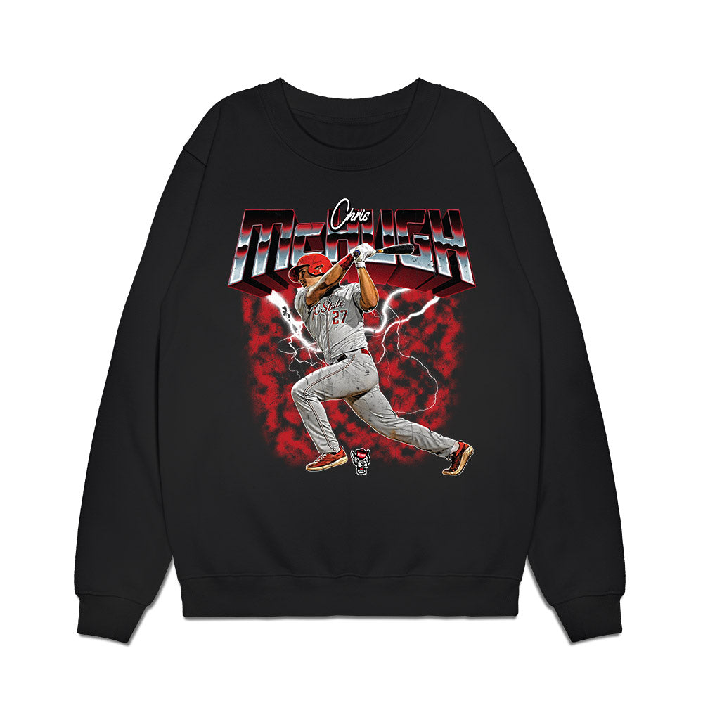 NC State - NCAA Baseball : Chris Mchugh - Collage Premium Crewneck Sweatshirt-0