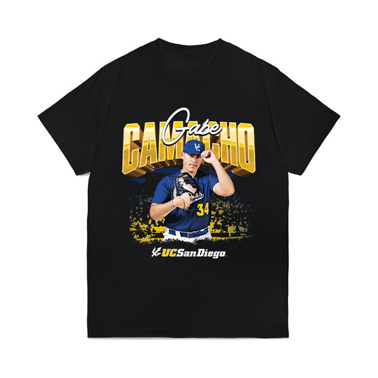 UCSD - NCAA Baseball : Gabe Camacho - Comfort Colors T-Shirt-0