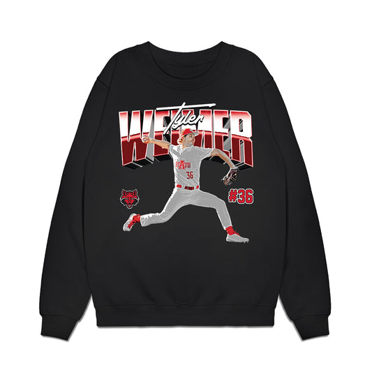 Arkansas State - NCAA Baseball : Tyler Weimer - Collage Premium Crewneck Sweatshirt-0