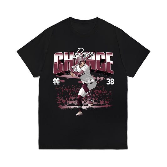 Mississippi State - NCAA Baseball : Bryce Chance - Comfort Colors T-Shirt-0