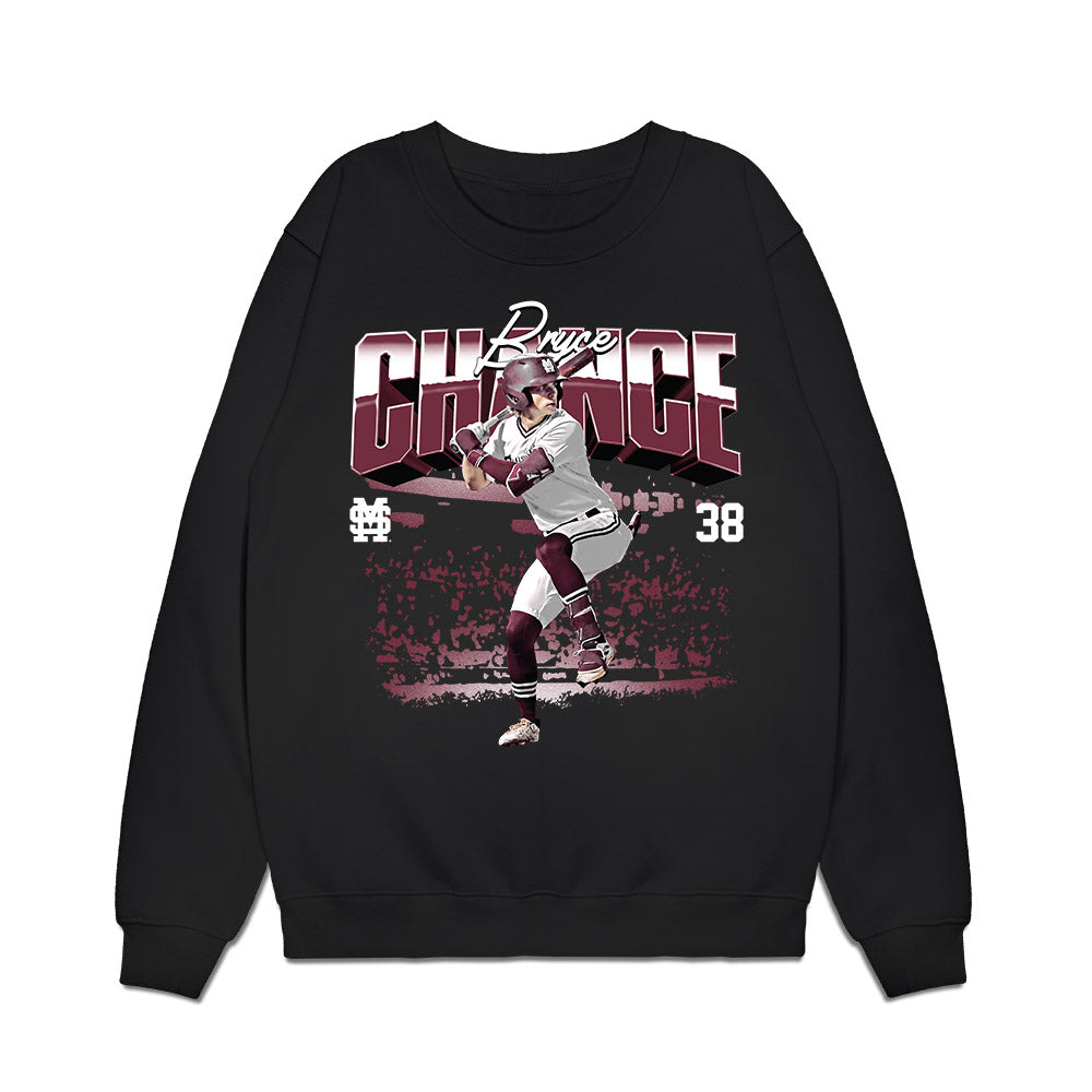 Mississippi State - NCAA Baseball : Bryce Chance - Premium Crewneck Sweatshirt-0