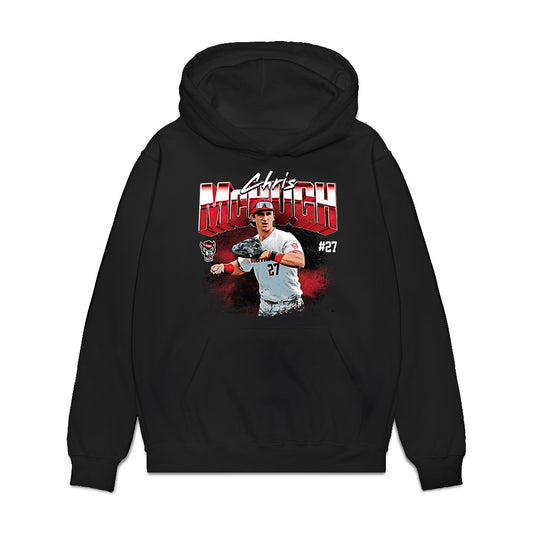 NC State - NCAA Baseball : Chris Mchugh - Collage Premium Hooded Sweatshirt-0