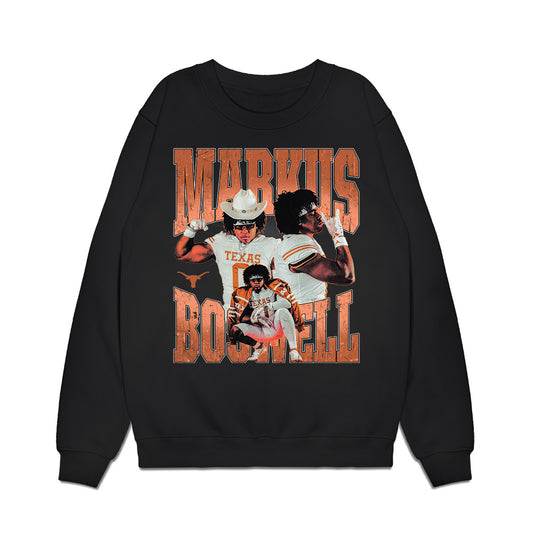 Texas - NCAA Football : Markus Boswell - Collage Premium Crewneck Sweatshirt-0