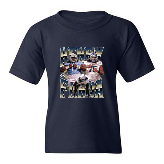 UC Davis - NCAA Football : Henry Fanua - Collage Youth T-Shirt-0