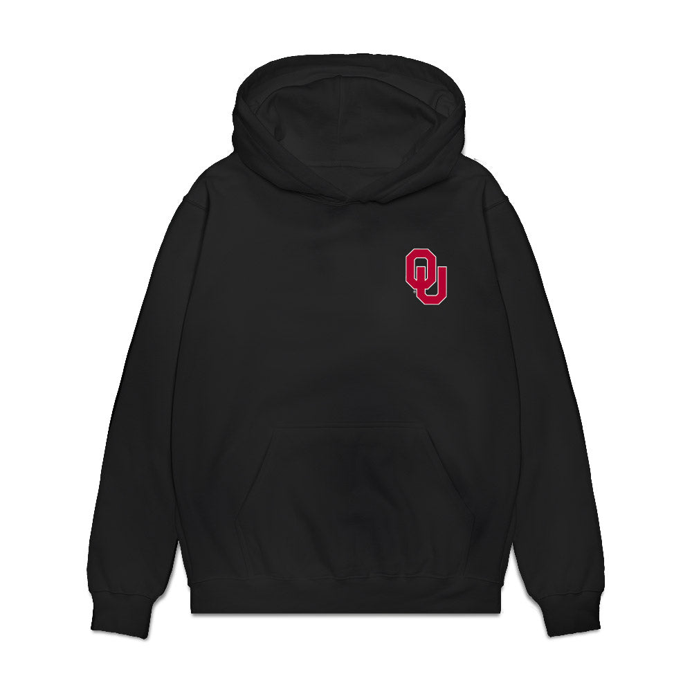Oklahoma - NCAA Softball : Kendall Wells - Collage Premium Hooded Sweatshirt-0