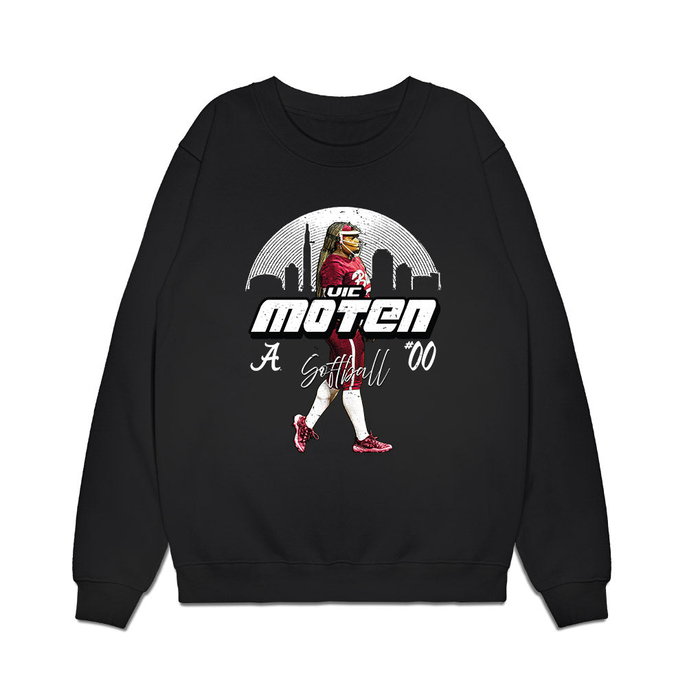 Alabama - NCAA Softball : Vic Moten - Collage Premium Crewneck Sweatshirt-0
