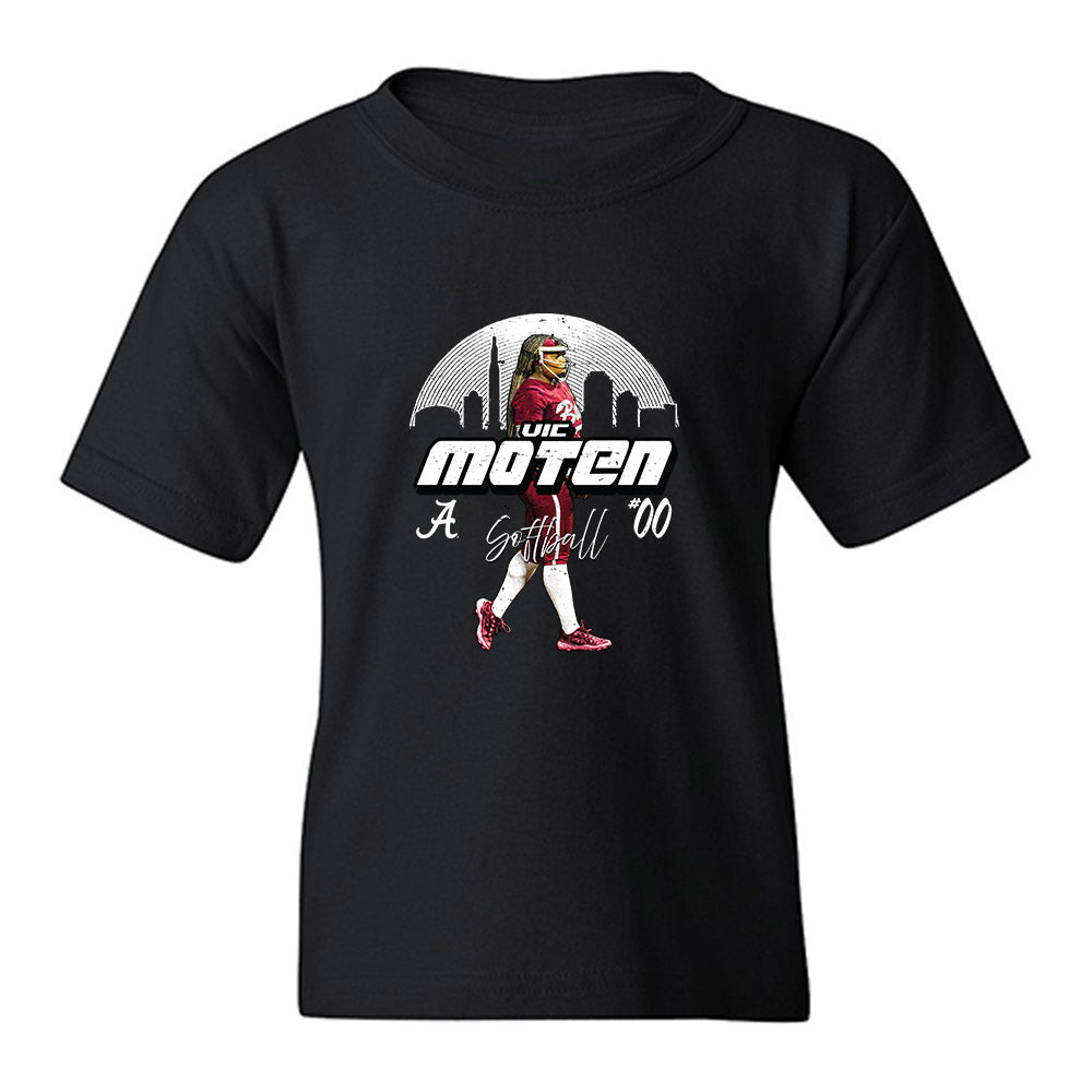 Alabama - NCAA Softball : Vic Moten - Collage Youth T-Shirt-0