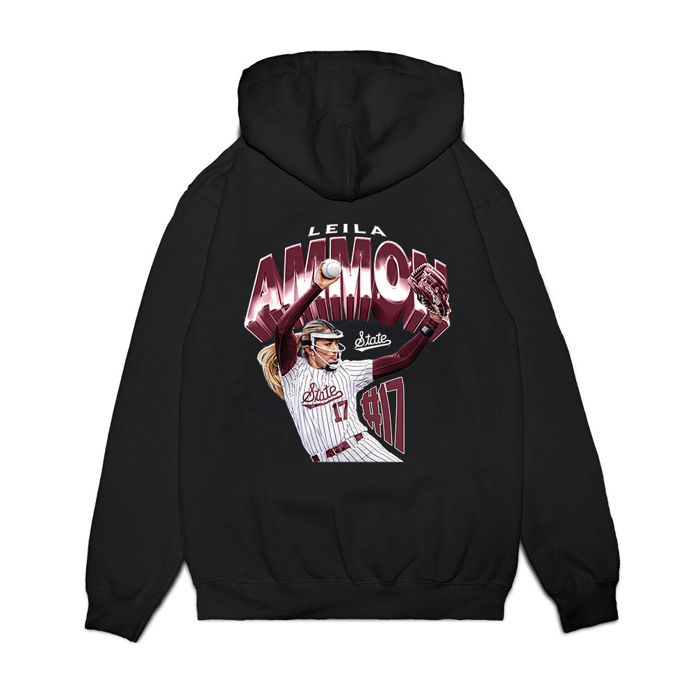 Mississippi State - NCAA Softball : Leila Ammon - Premium Hooded Sweatshirt-1