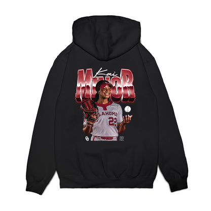 Oklahoma - NCAA Softball : Kai Minor - Collage Premium Hooded Sweatshirt-1