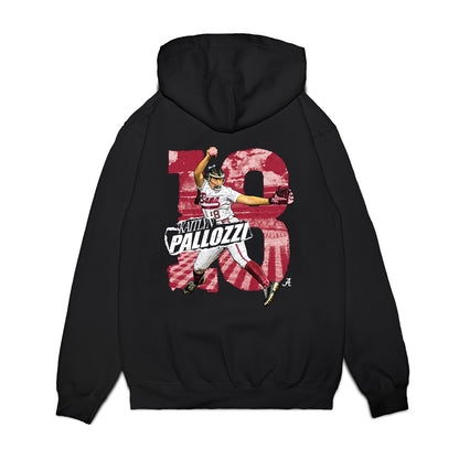 Alabama - NCAA Softball : Kaitlyn Pallozzi - Collage Premium Hooded Sweatshirt-1