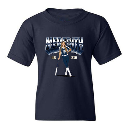 FIU - NCAA Softball : Kally Meredith - Youth T-Shirt-0