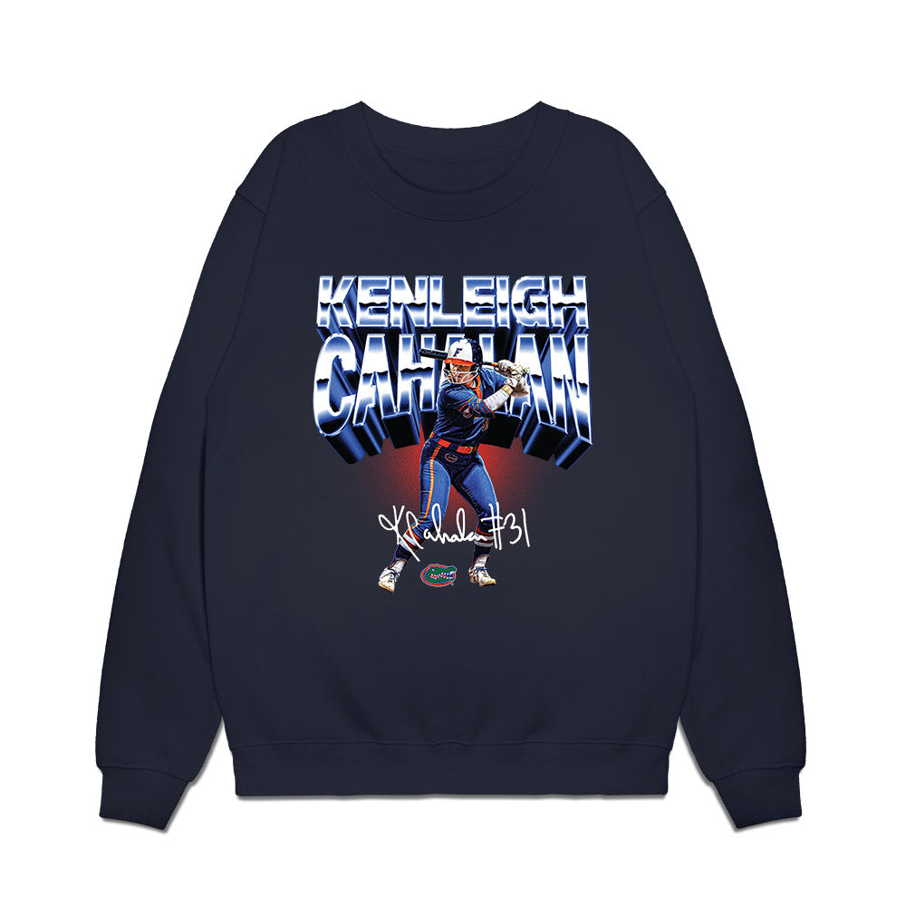 Florida - NCAA Softball : Kenleigh Cahalan - Premium Crewneck Sweatshirt-0