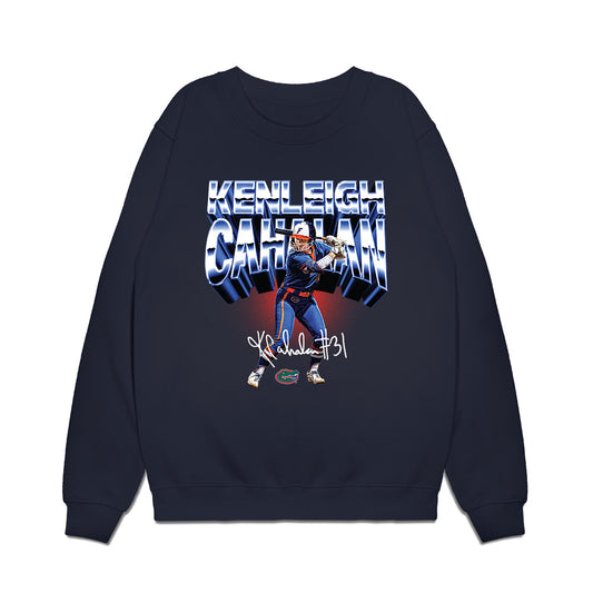 Florida - NCAA Softball : Kenleigh Cahalan - Premium Crewneck Sweatshirt-0