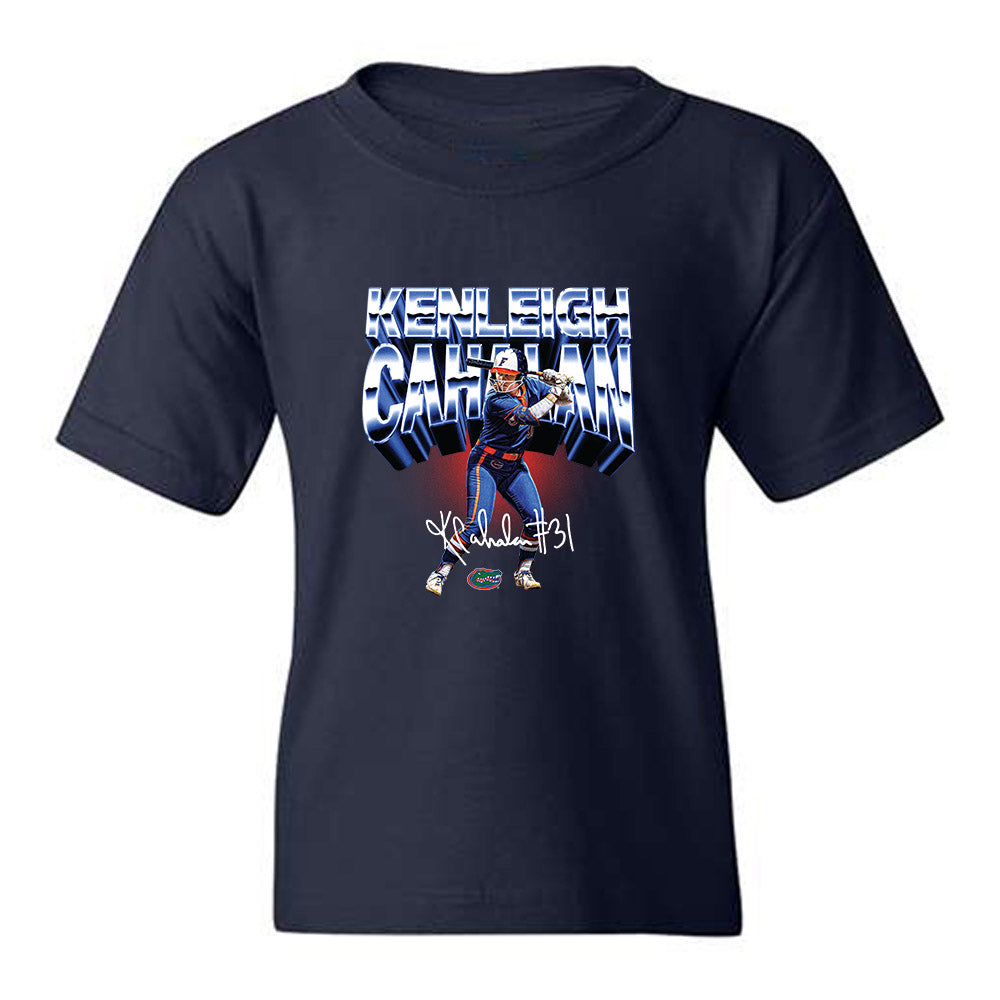 Florida - NCAA Softball : Kenleigh Cahalan - Youth T-Shirt-0