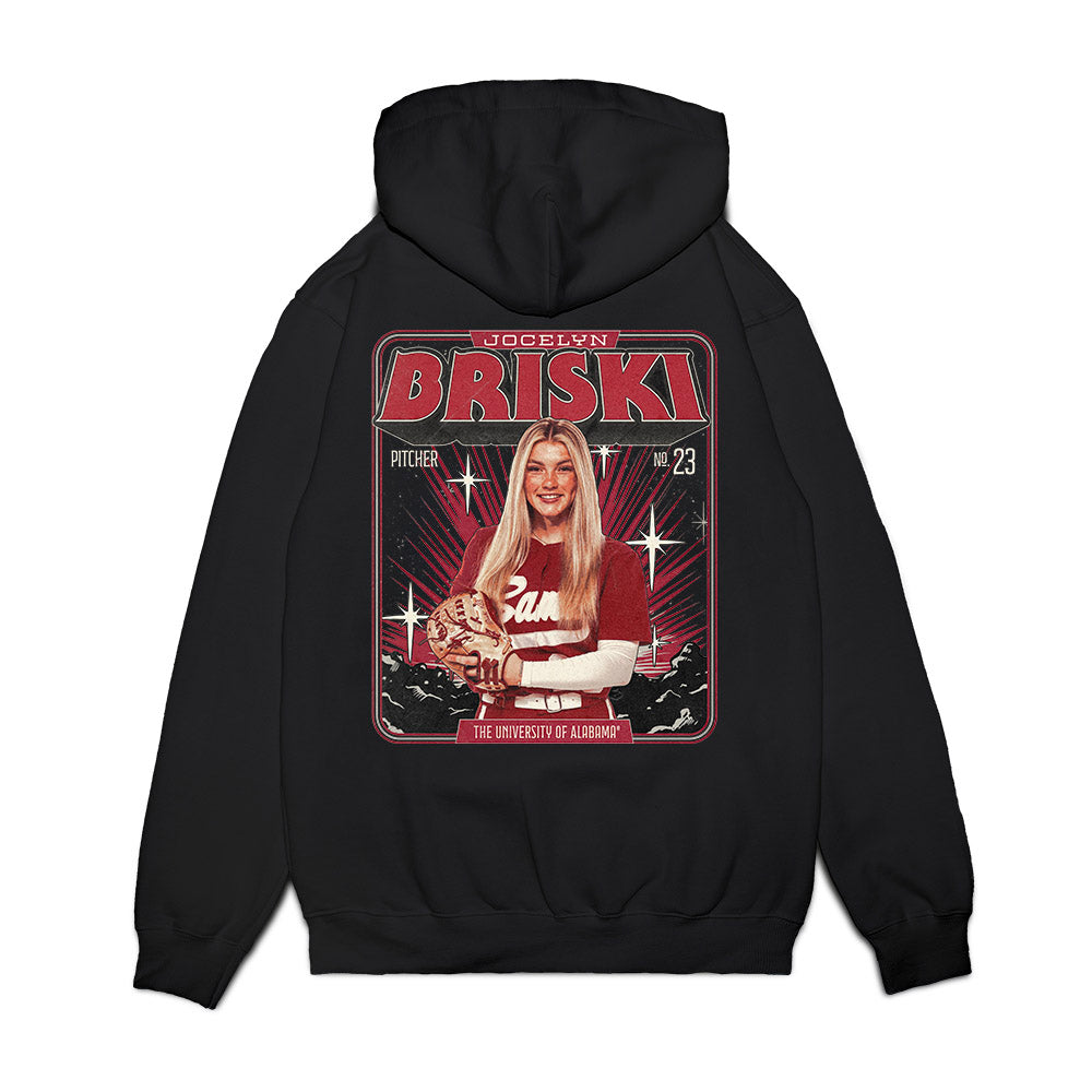 Alabama - NCAA Softball : Jocelyn Briski - Collage Premium Hooded Sweatshirt-1