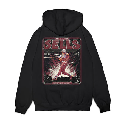 Mississippi State - NCAA Softball : Kiarra Sells - Individual Collage Premium Hooded Sweatshirt-1