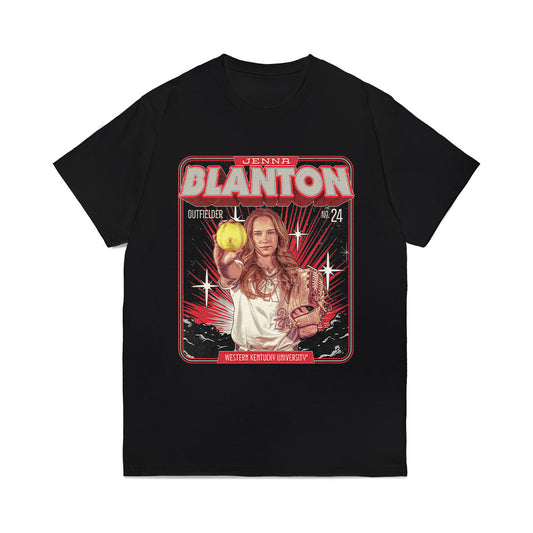 Western Kentucky - NCAA Softball : Jenna Blanton - Collage Comfort Colors T-Shirt-0