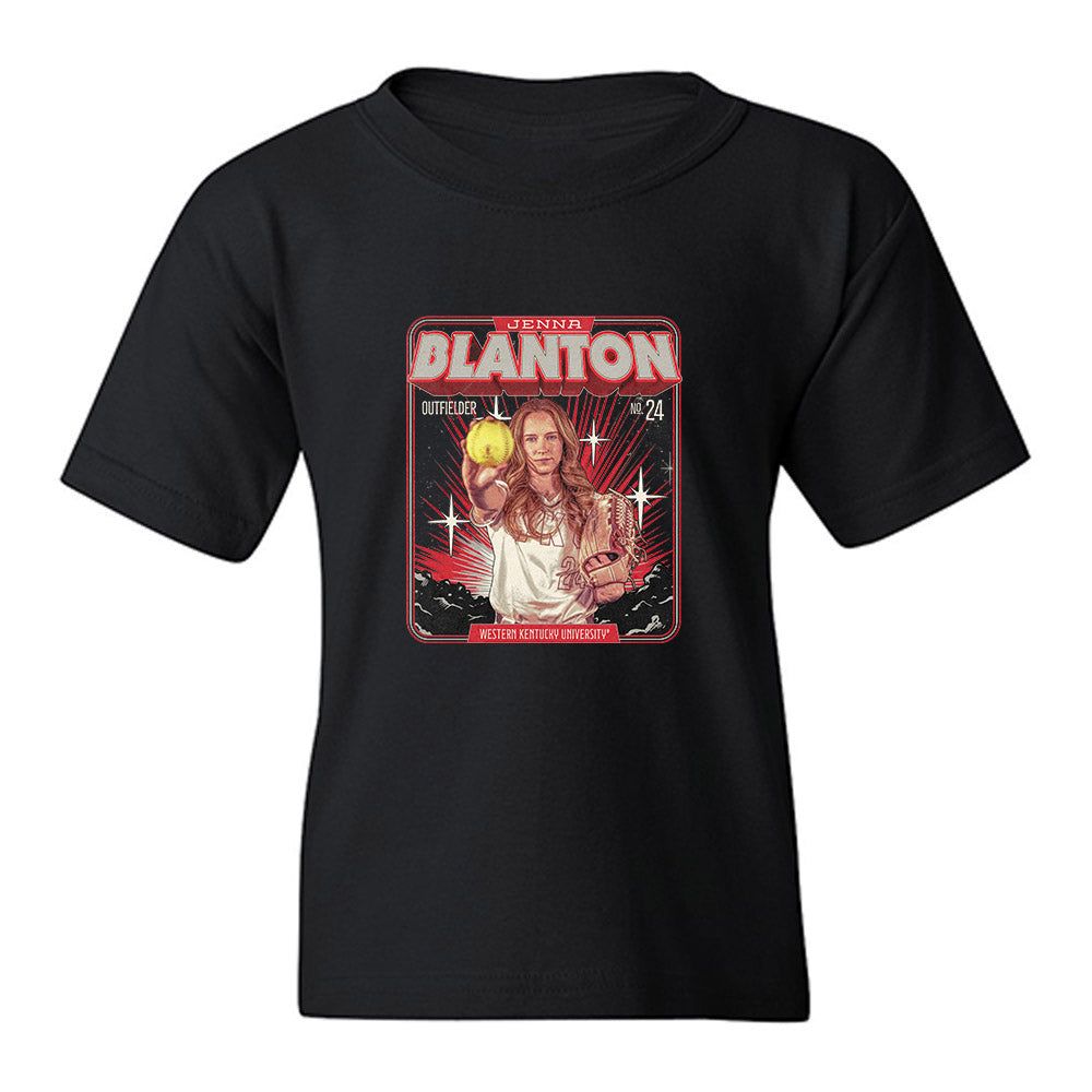 Western Kentucky - NCAA Softball : Jenna Blanton - Collage Youth T-Shirt-0