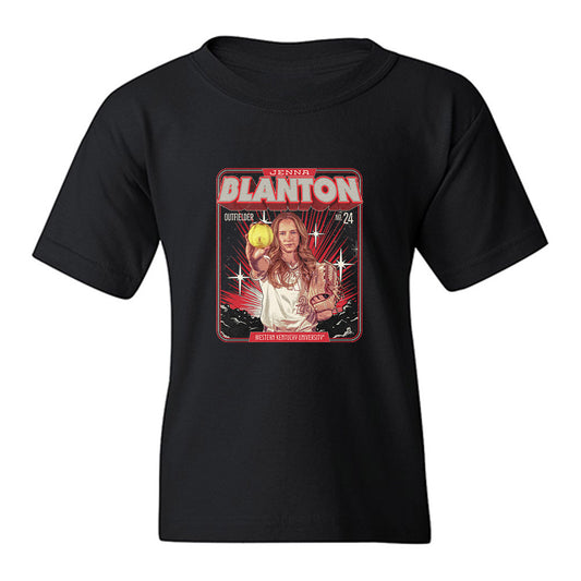 Western Kentucky - NCAA Softball : Jenna Blanton - Collage Youth T-Shirt-0