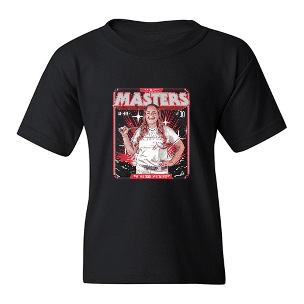 Western Kentucky - NCAA Softball - Card Inspired Youth T-Shirt-0